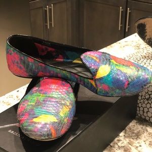 Genuine Python Brian Atwood Flats